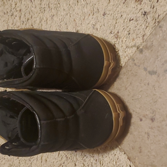 Vans Sk8-Hi Reissue Mens Black Hitop Canvas Sneakers 11.5 - Picture 4 of 6